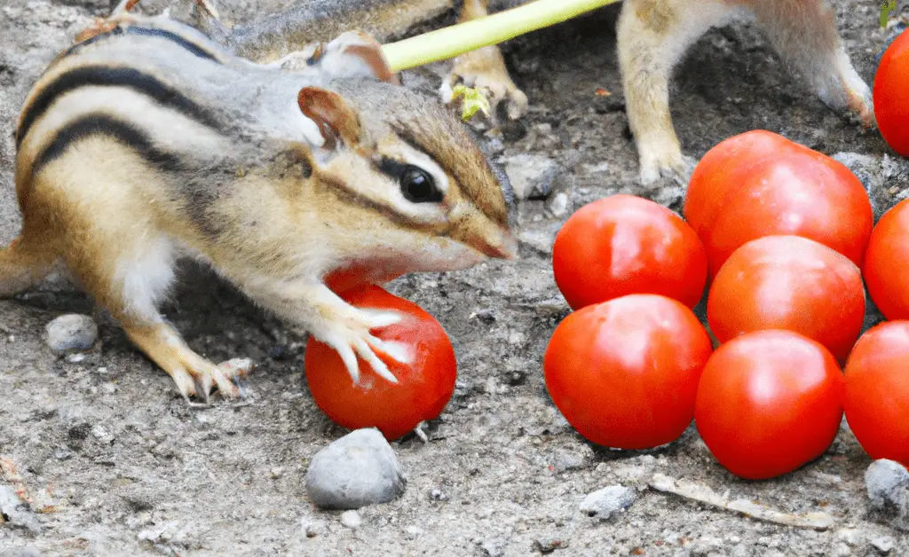 How to Keep Chipmunks from Eating Tomatoes
