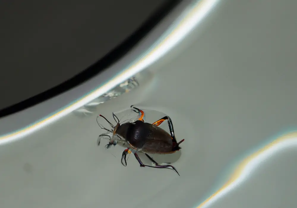 Bed Bug in Water